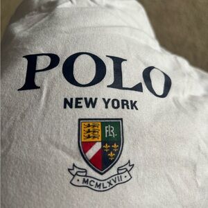 Polo by Ralph Lauren White Tee with NYC graphics on back